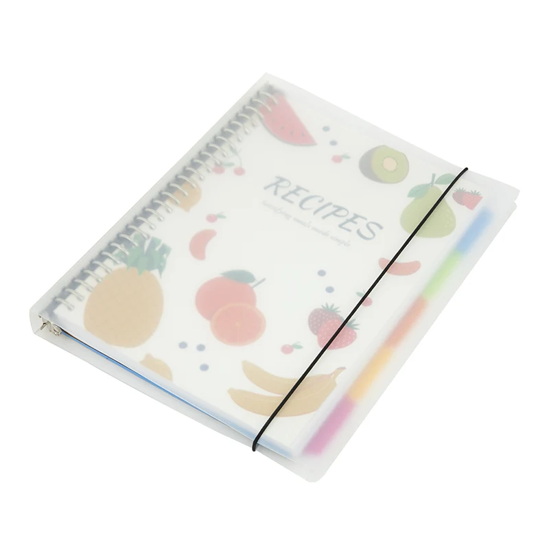 PVC Cover Spiral Notebook